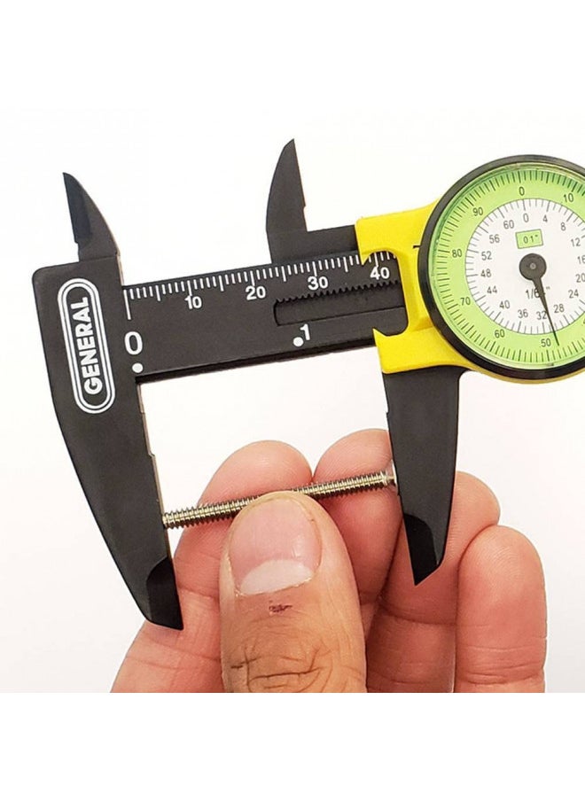 General Tools 142 Plastic Dial Caliper, 0-6