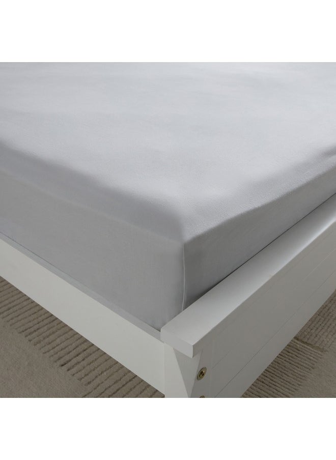 Essential Super King Cotton Flat Sheet 270 x 260 cm