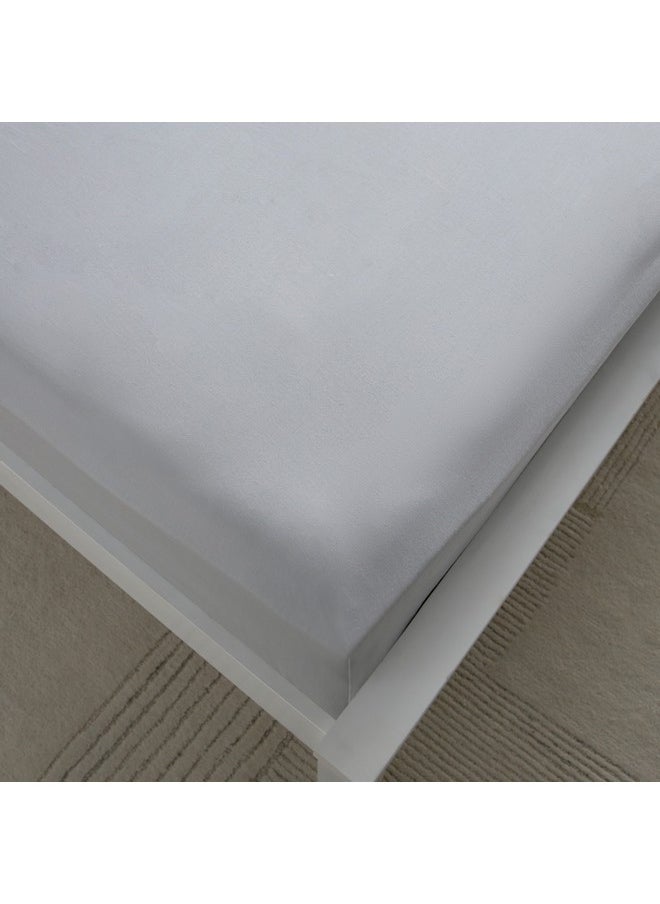 Essential Super King Cotton Flat Sheet 270 x 260 cm