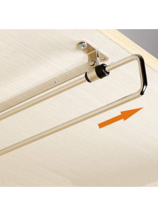 Retractable Closet Pull Out Rod Closet Valet Rod Extending Rail Pull Out Hanger Closet Valet Rod Rail Sliding Extending Telescopic Clothes Rod, 12 Inch=30 cm Closet Rod Bracket Wardrobe Hanger Rail