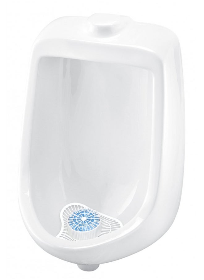 Big D 691 Extra Duty Urinal Screen with Non-Para Block, Clean Breeze Fragrance, 2000 Flushes (Pack of 12) - Ideal for restrooms in offices, schools, restaurants, hotels, stores