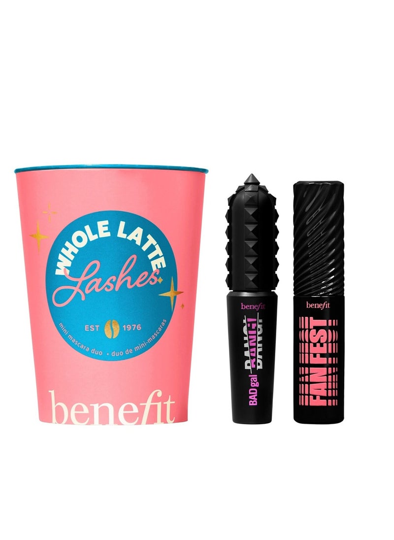 Benefit Whole Latte Lashes Mascara Duo Mini Limited Edition