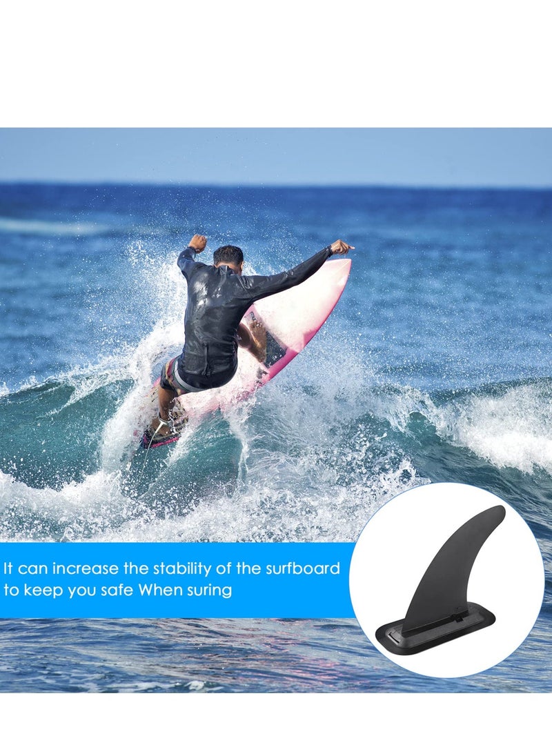 Surfboard Fins, Removable Universal SUP Fin, Nylon Safe Reinforced Fins, SUP Replacement Diverter Tail Rudder for Longboard Surfboard, Inflatable Paddle Board, Surfboard, Stand-Up Paddle Board