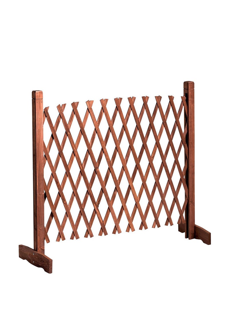 𝐅𝐅𝐃 Expandable Garden Trellis Fence , Freestanding Outdoor Pet Safety Fence for Patio, Lawn & Climbing Plants