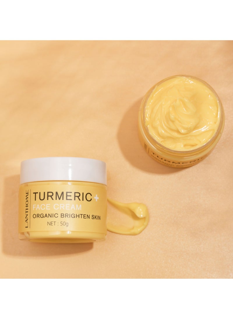 Turmeric Cream 50g Lotion Cream TURMERIC FACE CREAM Moisturizing and Moisturizing