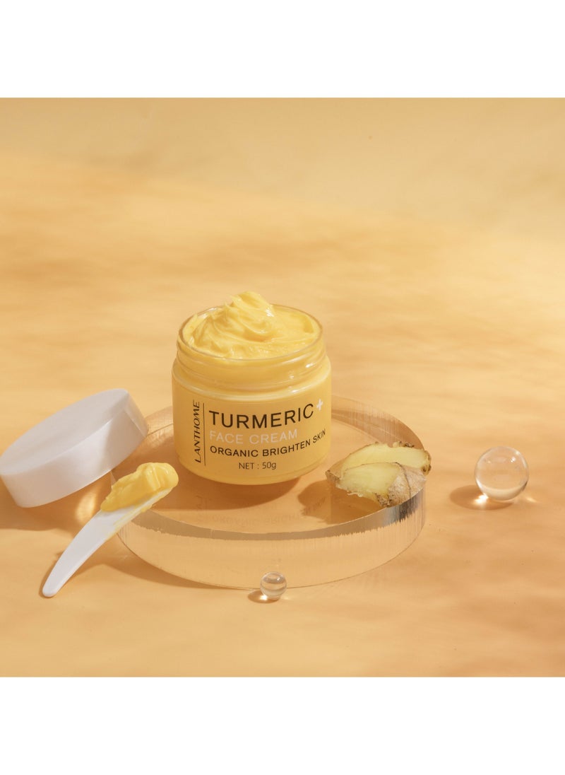 Turmeric Cream 50g Lotion Cream TURMERIC FACE CREAM Moisturizing and Moisturizing