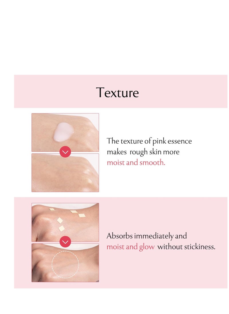 DERMALOGY by NEOGEN Hyal Glow Rose Essence - Hydrating Essence with 74% of Damask Rose Water Damask Rose Flower Oil & Damask Rose Extract 160ml / 5.41 oz