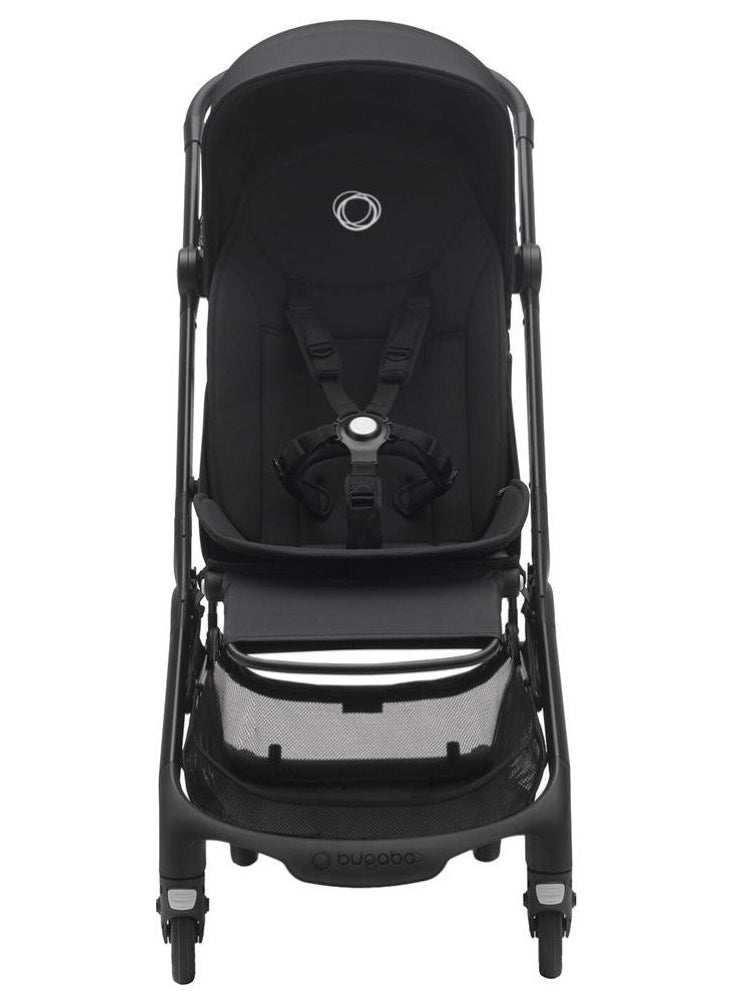 Bugaboo - Butterfly Complete Travel Stroller - Black/Midnight Black