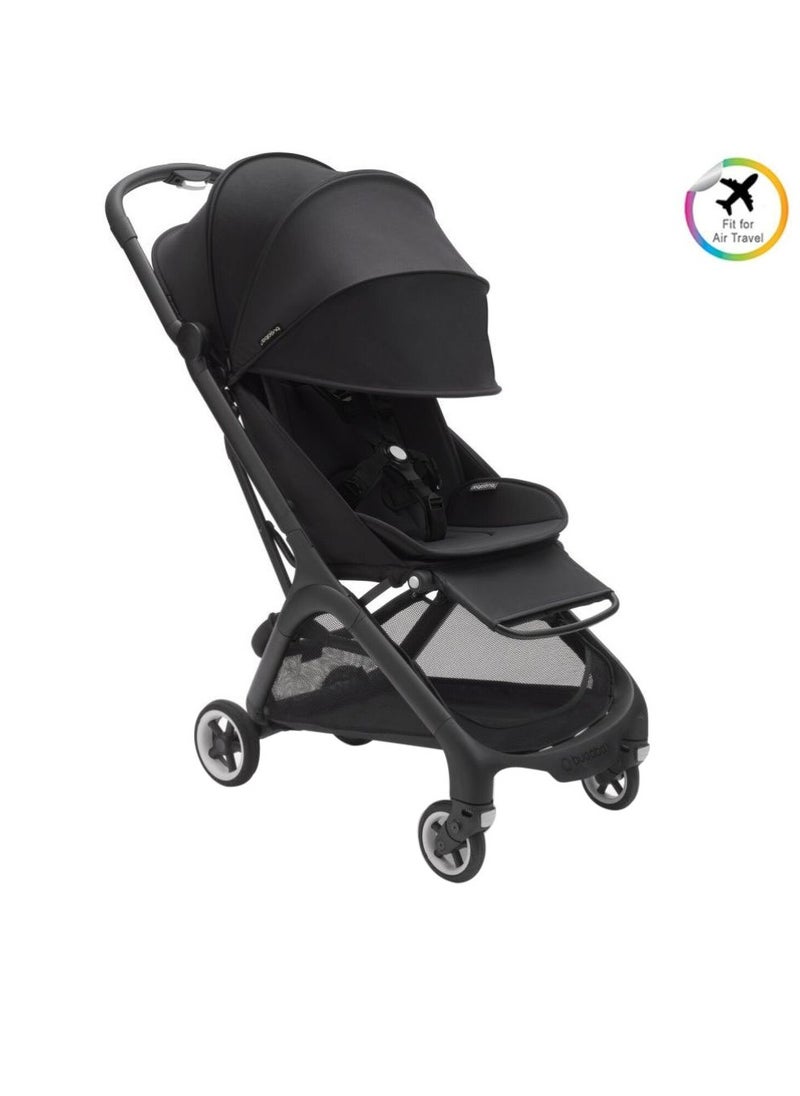 Bugaboo - Butterfly Complete Travel Stroller - Black/Midnight Black