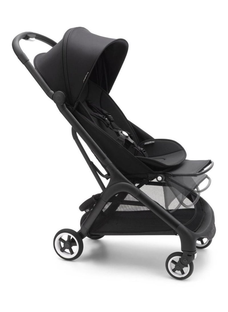 Bugaboo - Butterfly Complete Travel Stroller - Black/Midnight Black