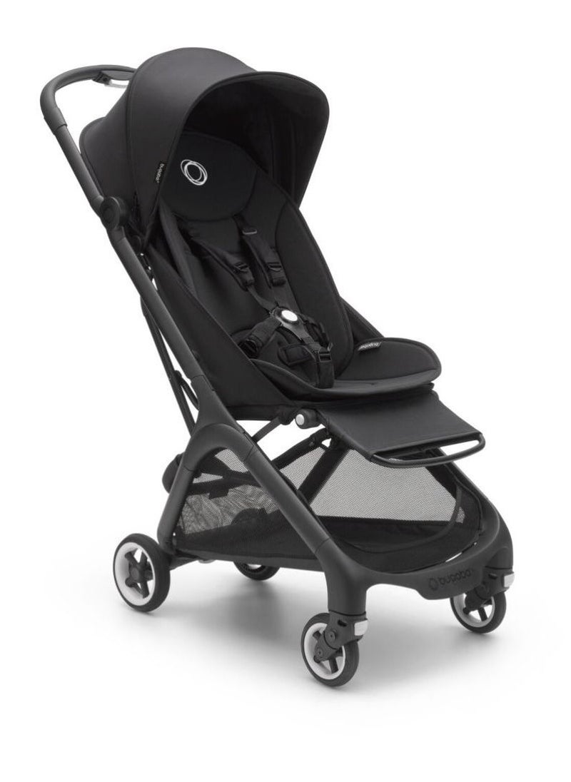 Bugaboo - Butterfly Complete Travel Stroller - Black/Midnight Black
