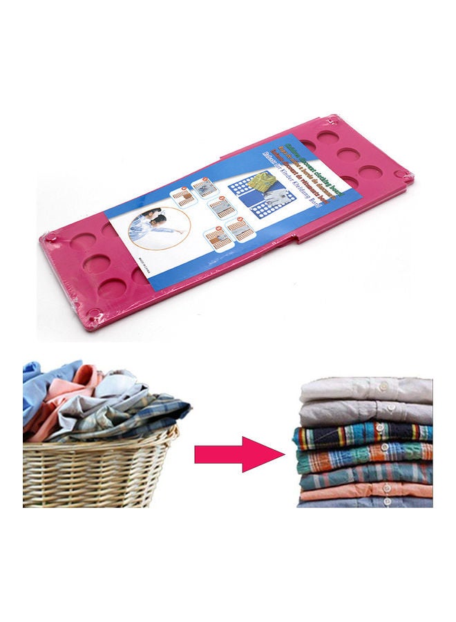 Clothes Laundry Folder Board Pink