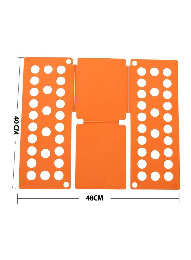 Clothes Folder Adjustable Board Orange