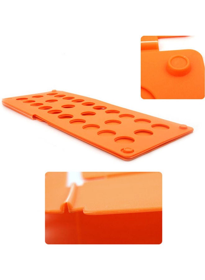 Clothes Folder Adjustable Board Orange