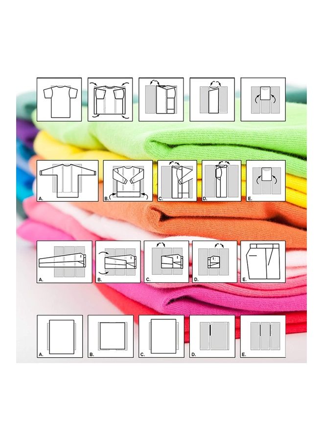 Clothes Laundry Folder Board White