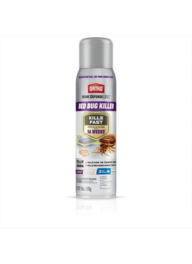 Home Defense Max Bed Bug Killer - Also Kills Fleas & Brown Dog Ticks, Spot Treatment, 18 oz