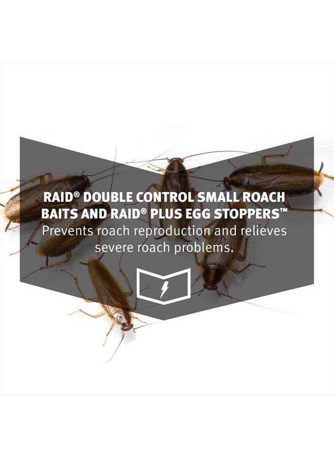 Double Control Small Roach Baits Plus Egg Stopper 12 Count (Pack of 1)