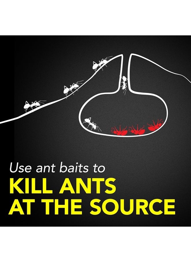 Ant Killer Baits, Child Resistant Bug Killer for Indoor Home Use, 0.24 Oz, 8 Count