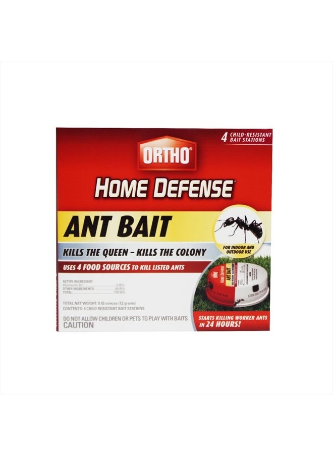 Home Defense 4PK Metal Outdoor/Indoor Bait Stations