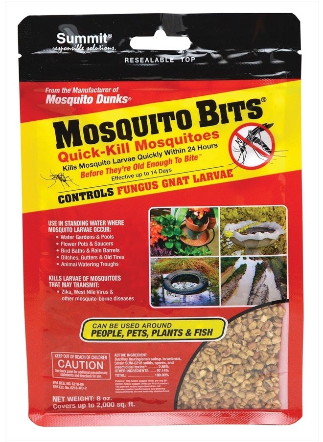 116-12 Quick Kill Mosquito Bits, 8-Ounce