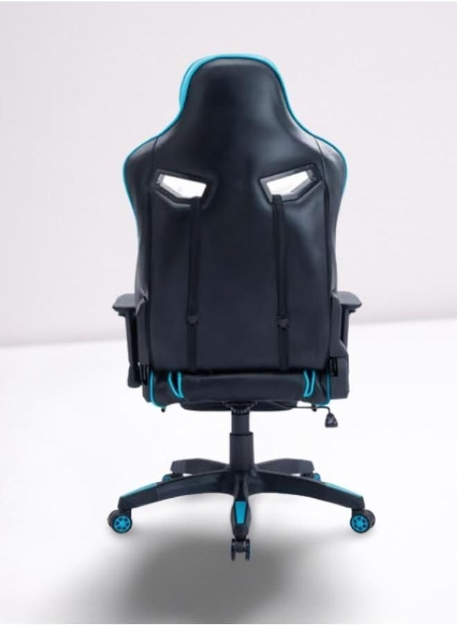 Ragnar High Quality New Design Breathable Gamer's Full Reclining Adjustable Office chair , Gaming Chair In Blue And Black Sh-8889