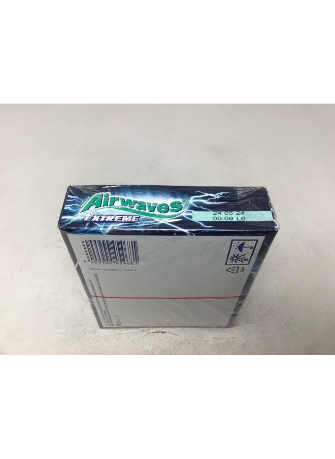 Wrigleys Airwaves Extreme Menthol and Eucalytus - Case of 30