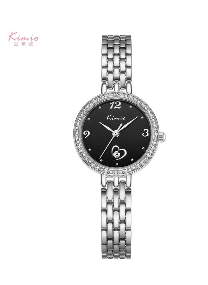 Ladies Fashionable Diamond Waterproof Quartz Watch