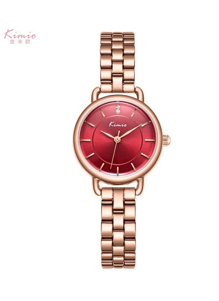 Ladies Fashionable Simple Waterproof Quartz Watch