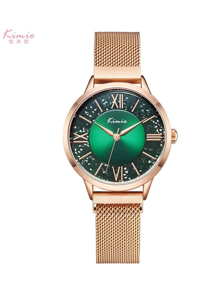 Ladies Fashion Starry Sky Waterproof Quartz Watch