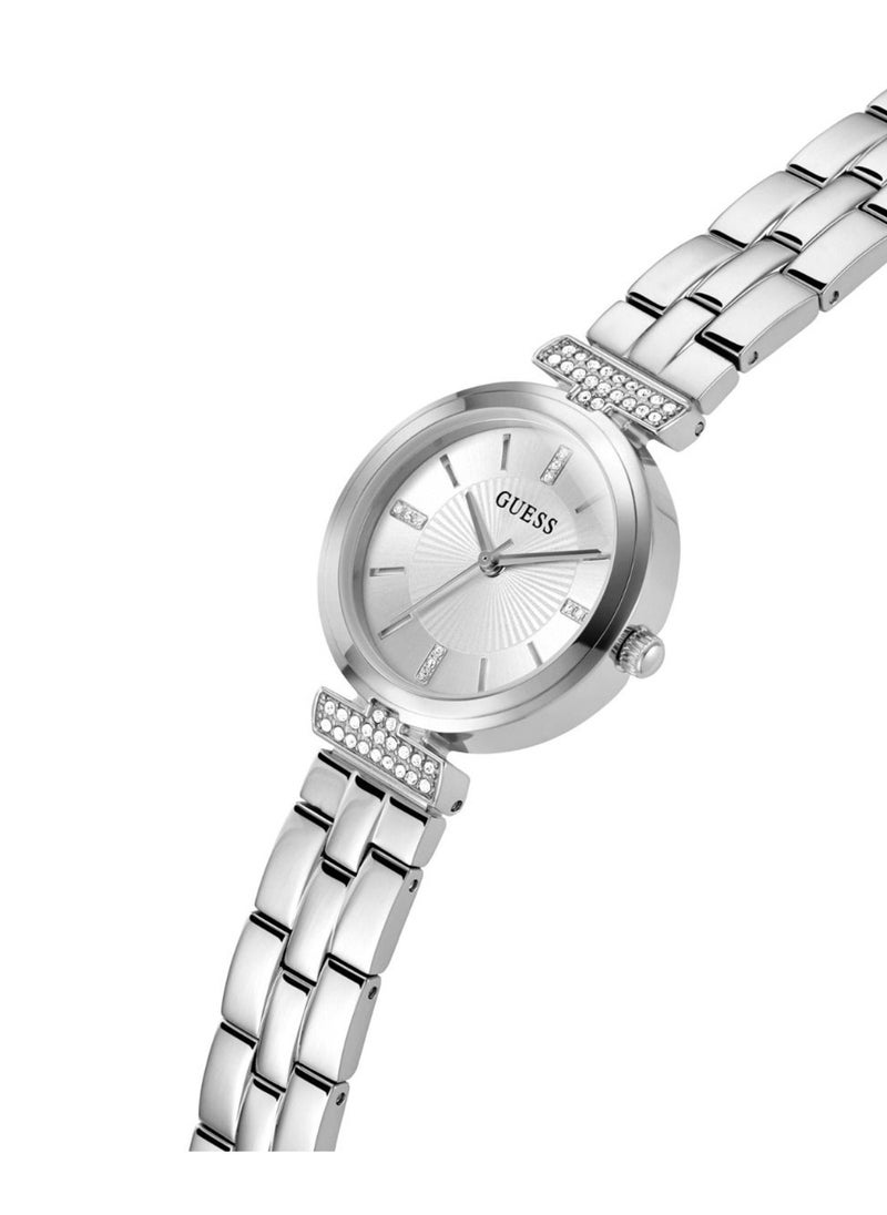 Array Women's Analog Quartz Silver Stainless Steel Watch GW0762L1 - 28mm