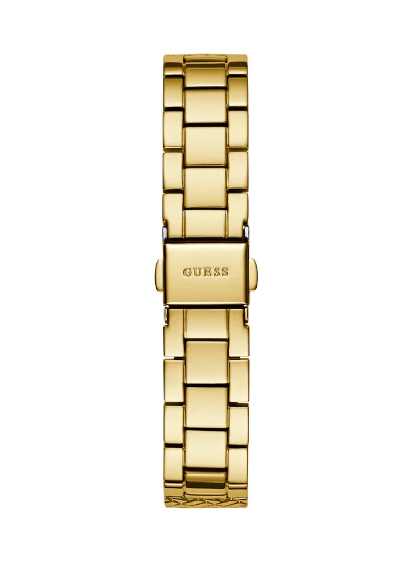 Enchantment Ladies Gold Tone Analog Quartz Stainless Steel Watch GW0763L2 - 32mm