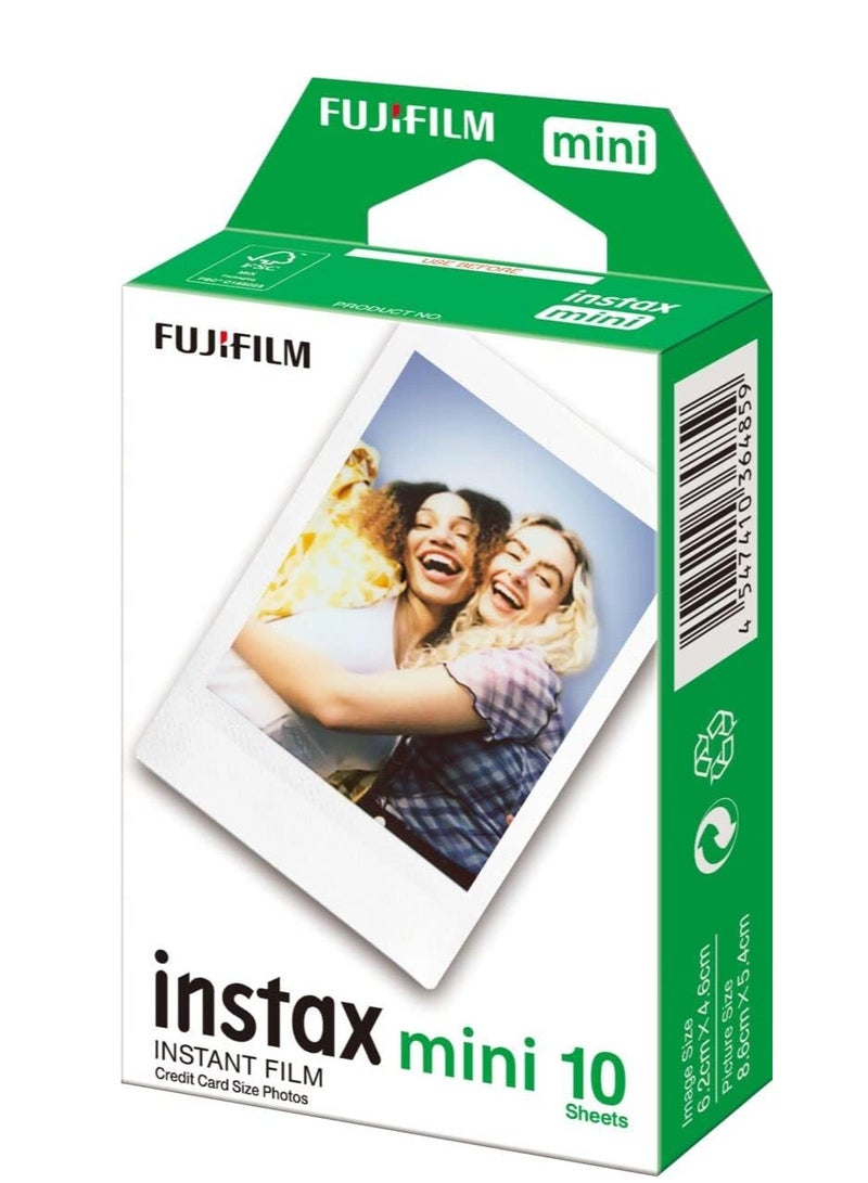 Instax Mini 40 Instant Camera, Black with 10 Mini Sheet