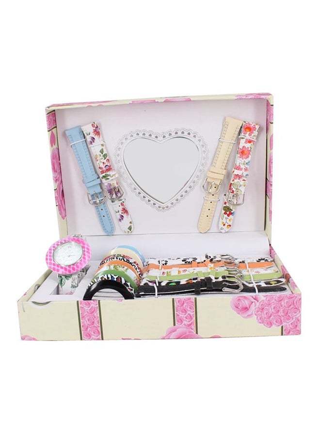 Women's Casual Analog Watch Gift Set LJ_623