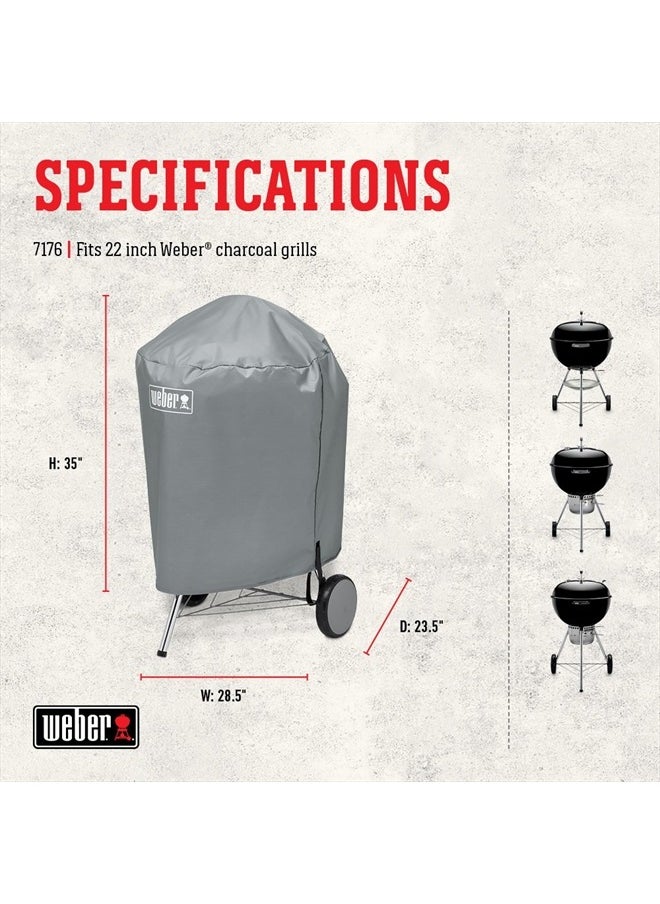 22 Inch Charcoal Kettle Grill Cover