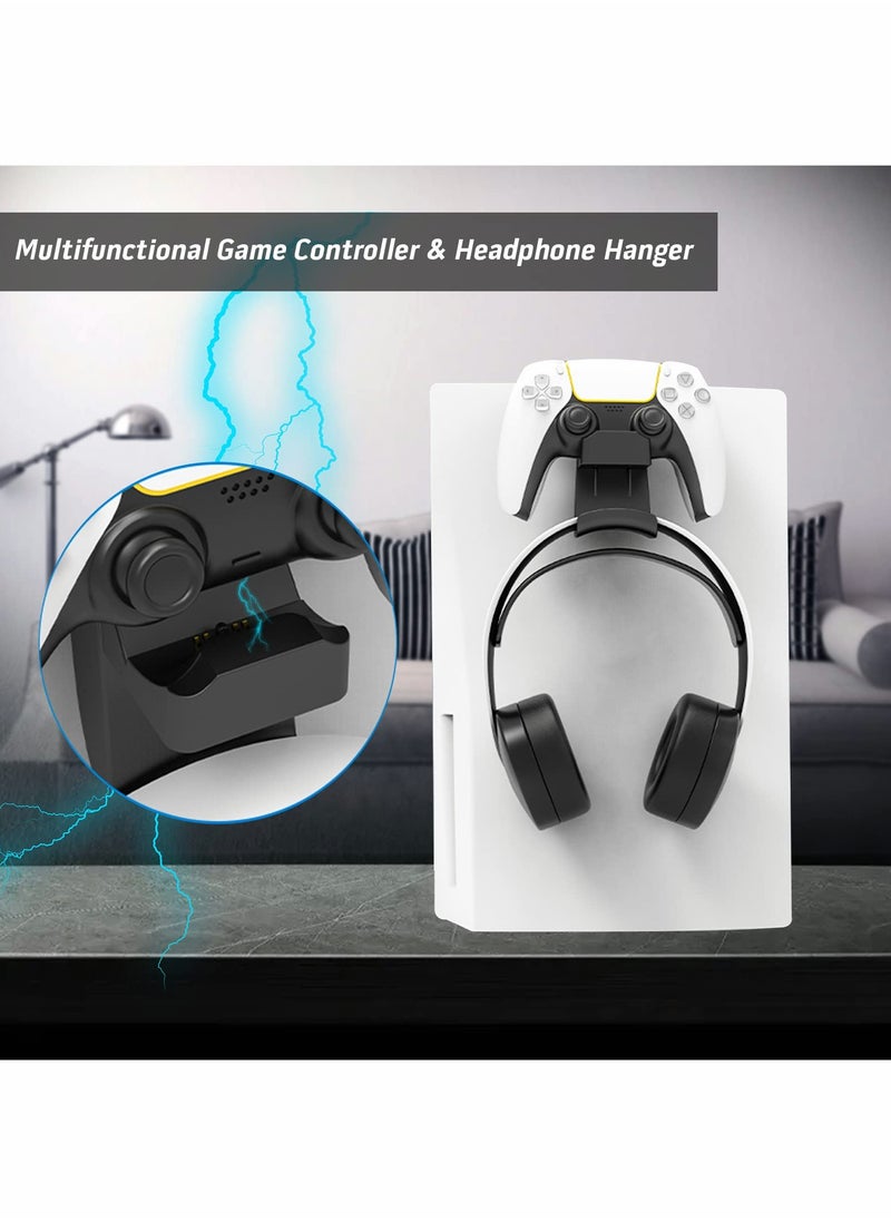 PS5 Controller and Headset Charging Station with Holder