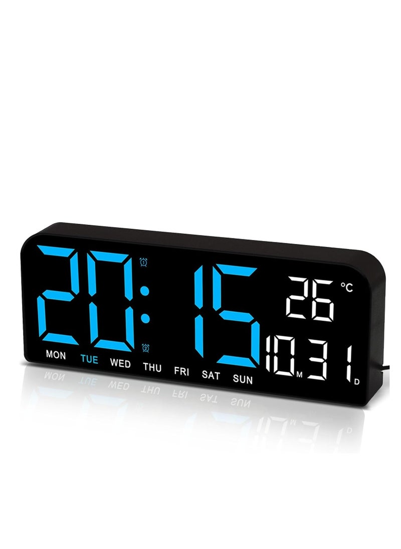 LED Digital Wall Clock Decorative, 10