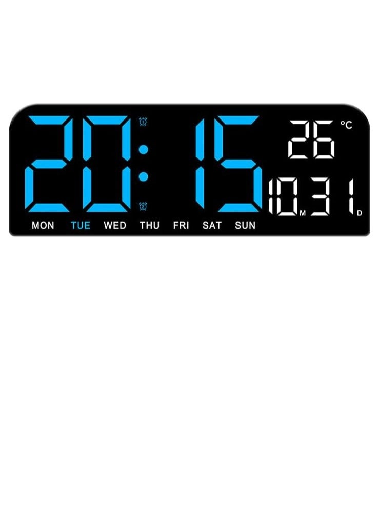 LED Digital Wall Clock Decorative, 10