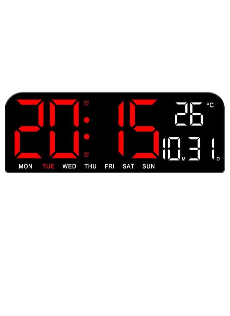 LED Digital Wall Clock Decorative, 10