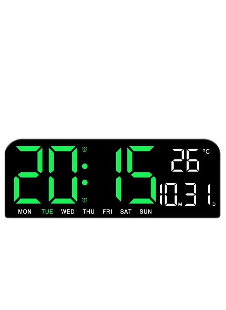 LED Digital Wall Clock Decorative, 10