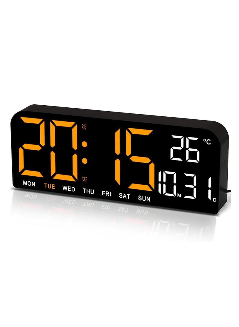 LED Digital Wall Clock Decorative, 10