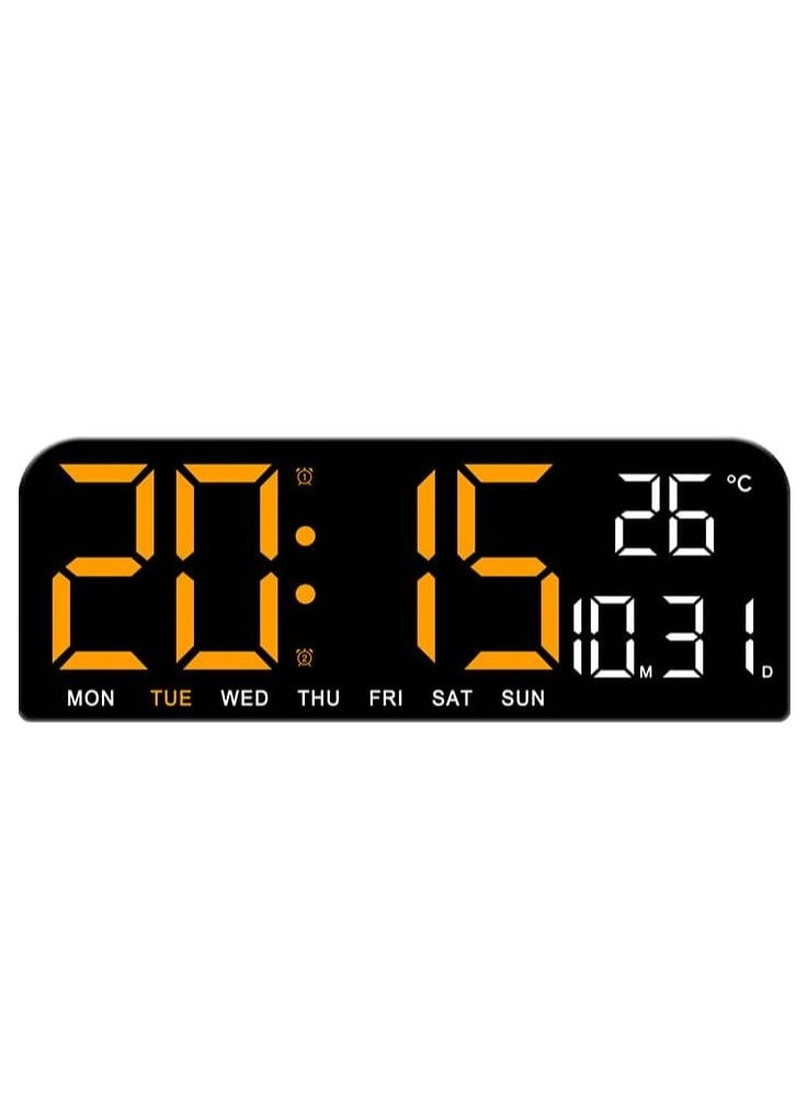 LED Digital Wall Clock Decorative, 10