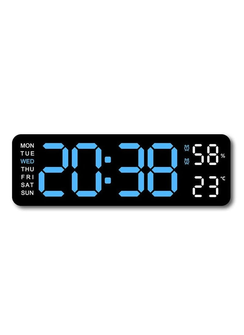 Digital Wall Clock Large Display, 9.5