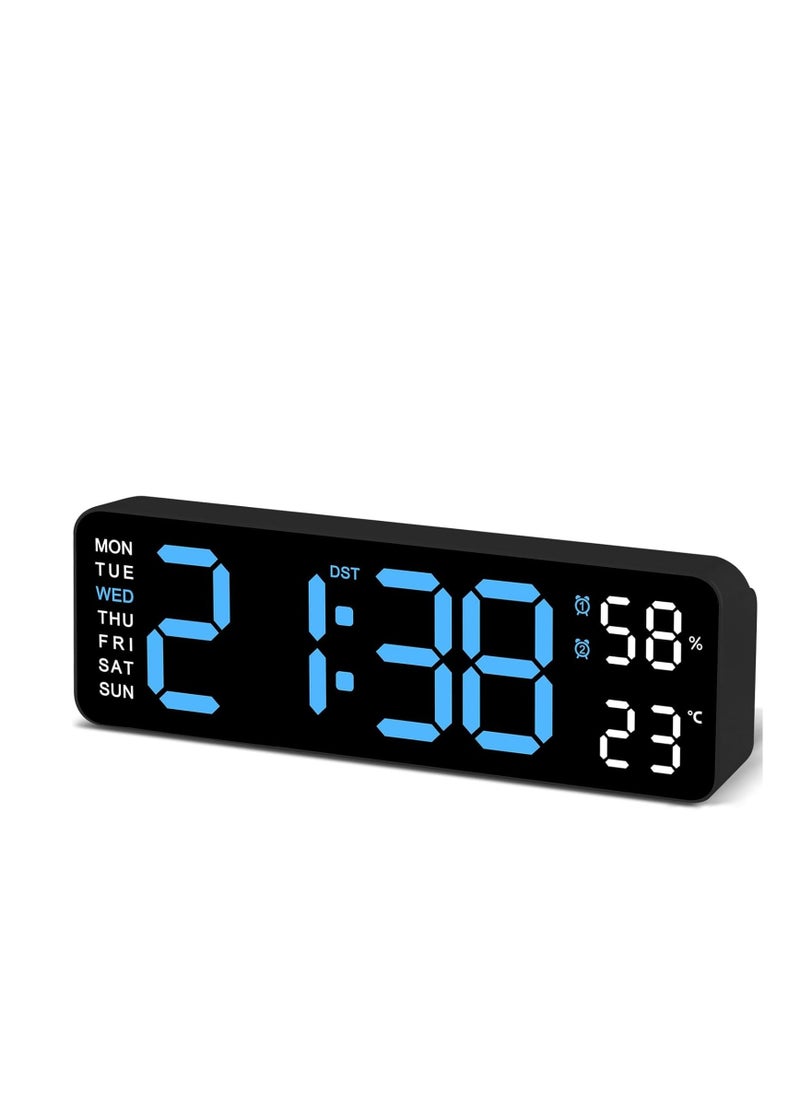 Digital Wall Clock Large Display, 9.5