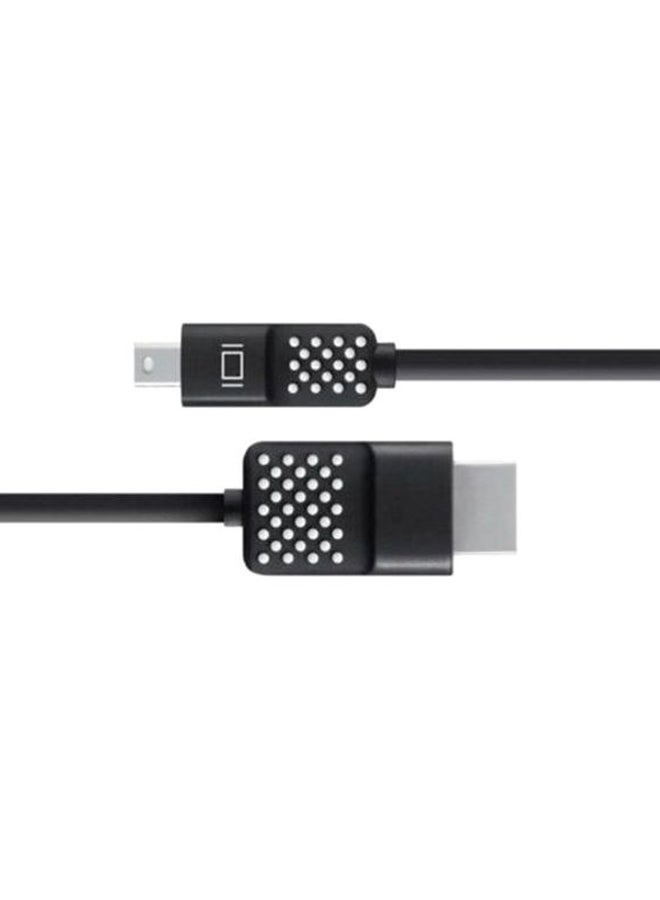 Mini DisplayPort To HDTV Cable Black