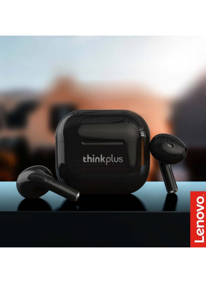 Lenovo LP80 Bluetooth 5.0 True Wireless Noise Reduction Music Bluetooth Earphone(Black)
