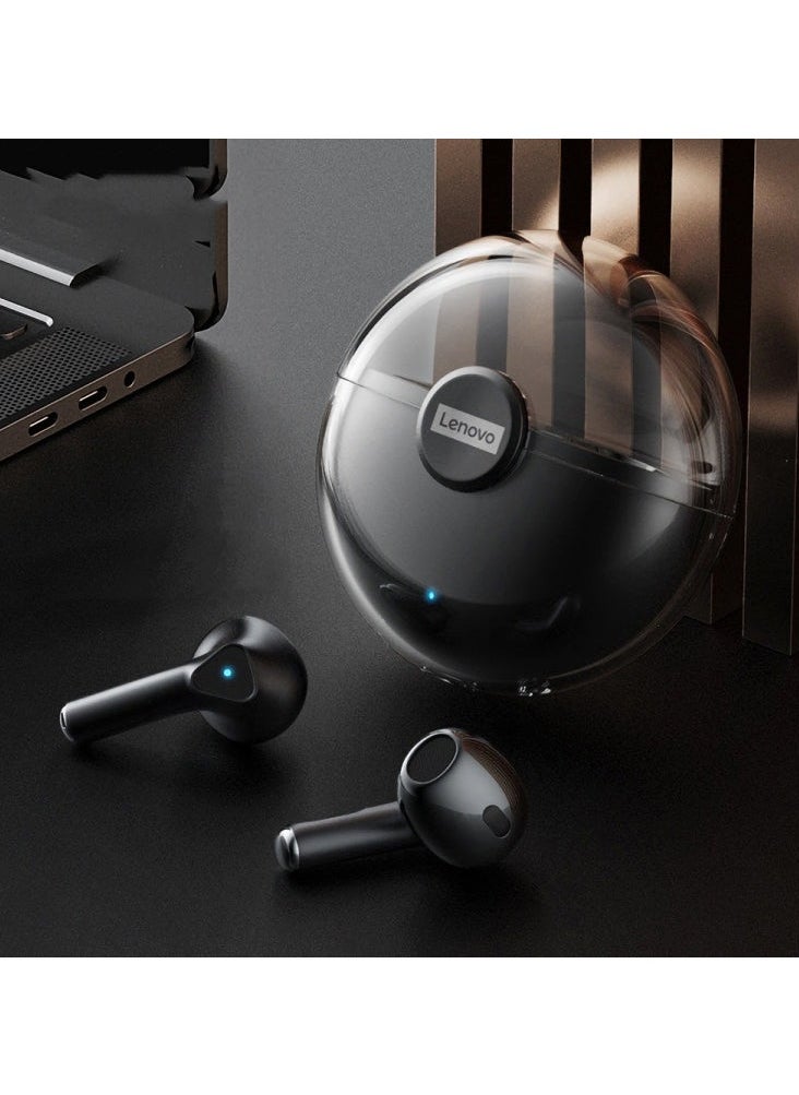 Lenovo LP80 Bluetooth 5.0 True Wireless Noise Reduction Music Bluetooth Earphone(Black)