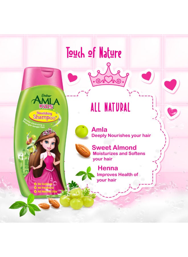 Amla Kids Nourishing Shampoo 200 ml | Gentle Cleansing for Strong & Long Hair | No Sulfates & No Parabens