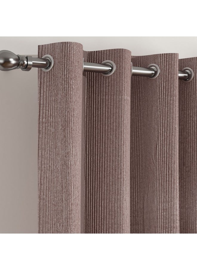 VelvetEase 2-Piece Corduroy Curtain Set 140 x 300 cm