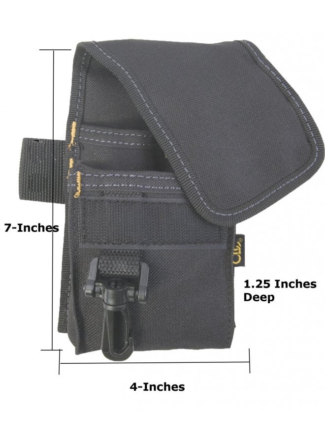 CLC Custom Leathercraft 1104 Construction Multi-Purpose Poly Tool Holder, Cell Phone Holder