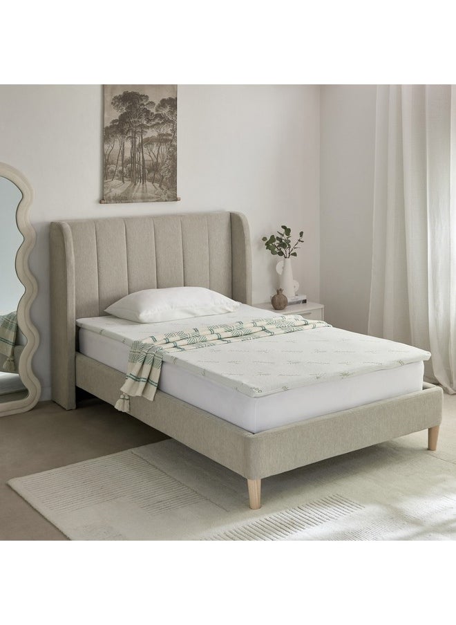 Relax Memory Foam Twin Mattress Topper 120 x 200 x 4 cm